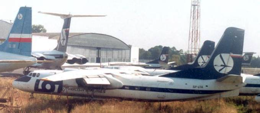 An-24 SP-LTA. 1991 rok. Zdjęcie LAC