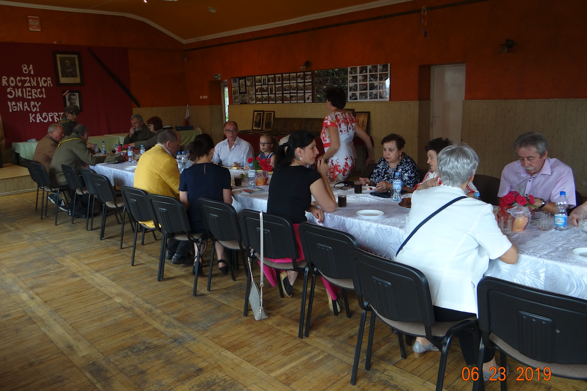 Meeting at the Culture Center. Płoki 2019. Photo Karol Placha Hetman