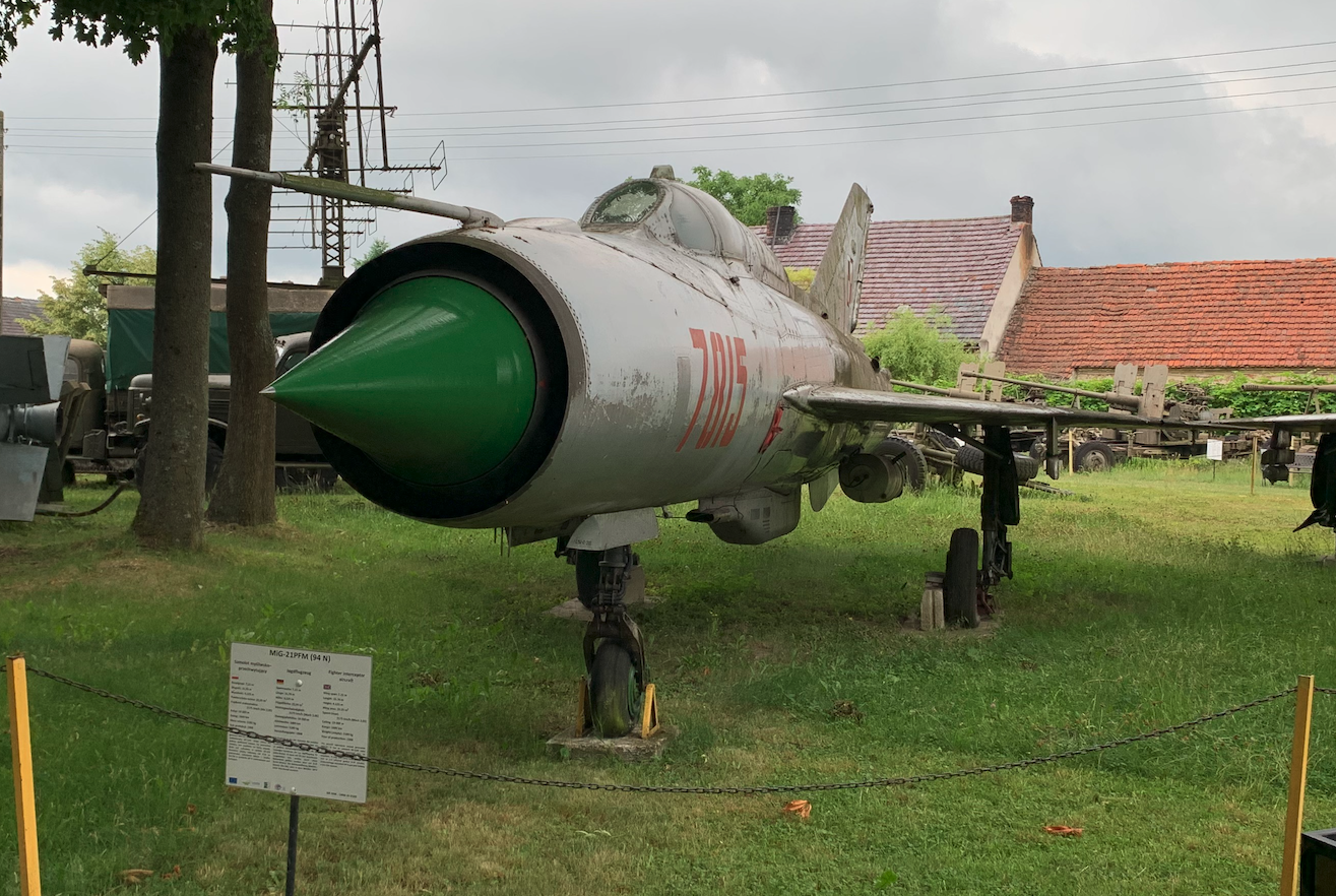 MiG-21 PFM nb 7815. 2022 rok. Zdjęcie Karol Placha Hetman