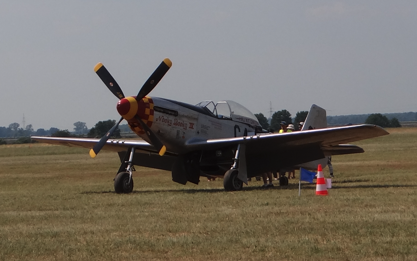 North American P-51 Mustang. Leszno 2021. Photo by Karol Placha Hetman