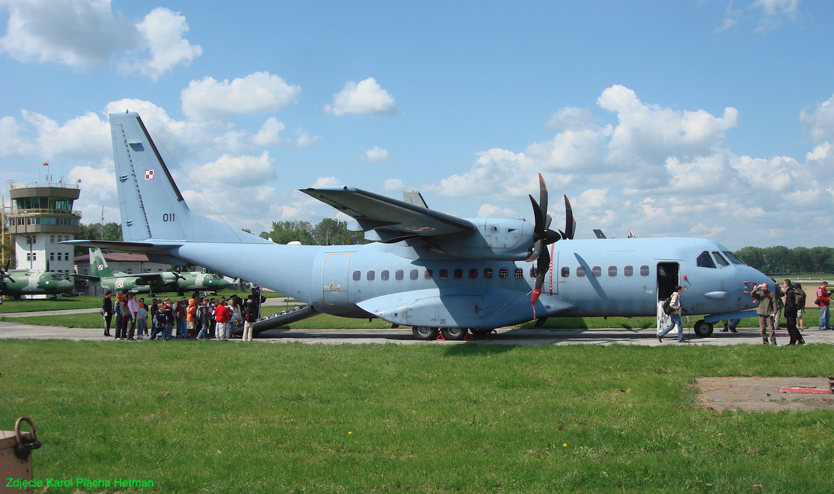 CASA C-295 M nb 011. 2009 rok. Zdjęcie Karol Placha Hetman