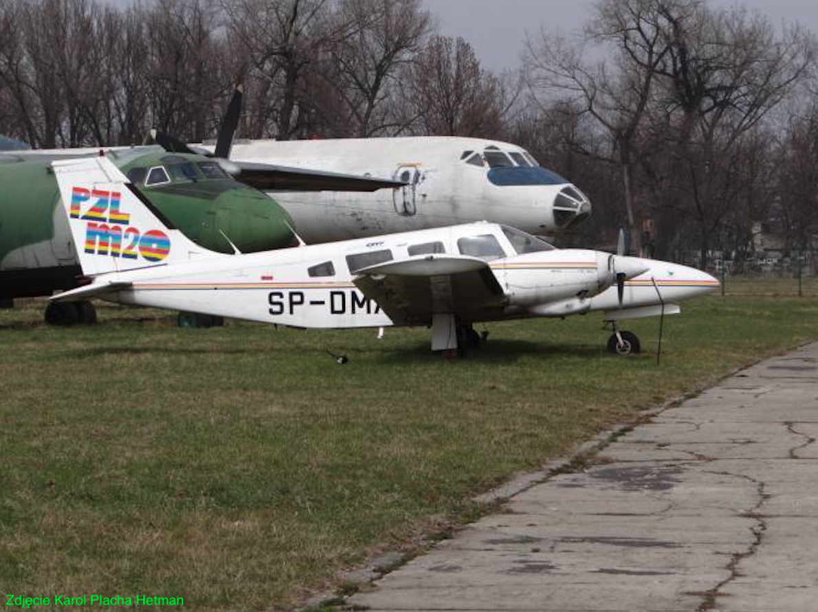 PZL M-20 Mewa SP-DMA. 2012 rok. Zdjęcie Karol Placha Hetman