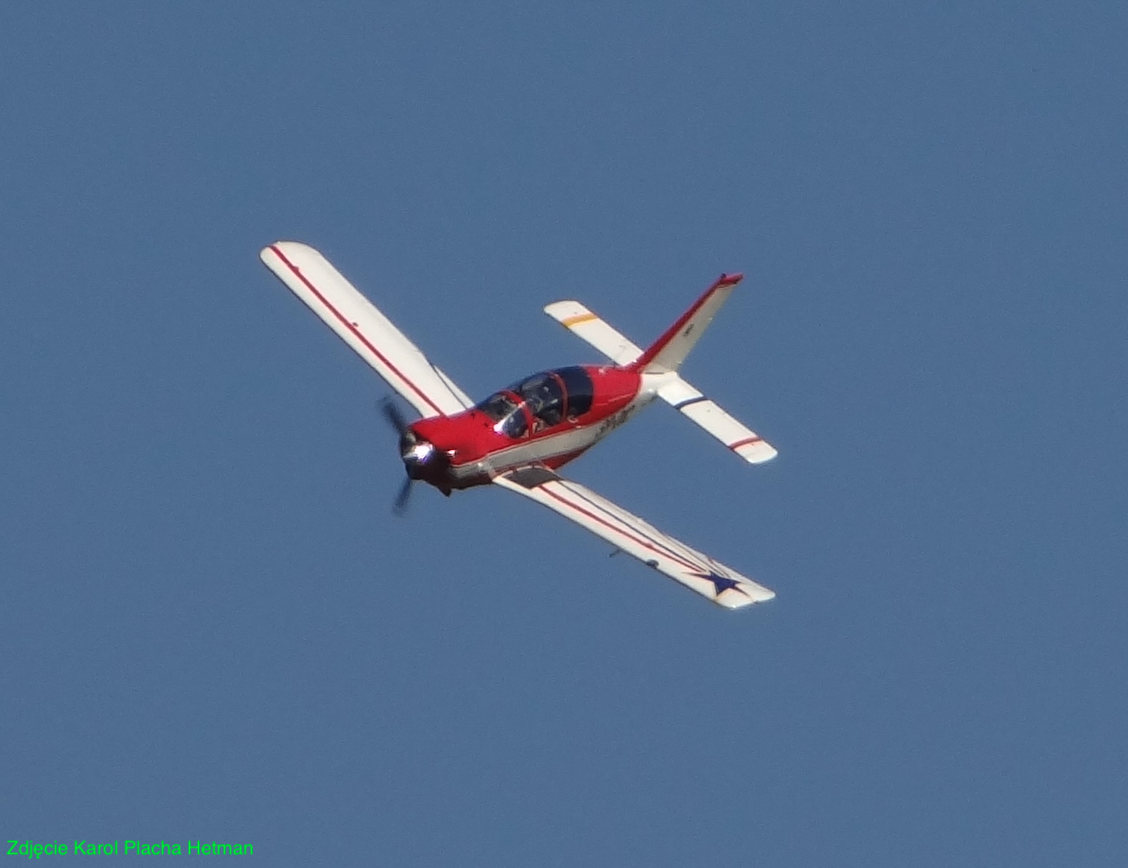 PZL M-26 Iskierka rejestracja N2601M / SP-DIC, nr seryjny 1AP002-01. 2023 rok. Zdjęcie Karol Placha Hetman