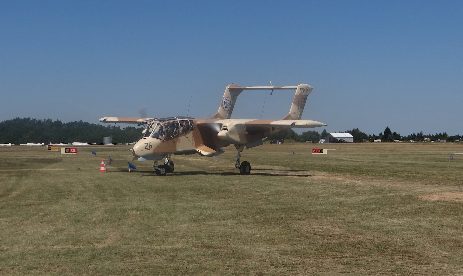 OV-10 Bronco Marines nb 26-55454. 2022 rok. Zdjęcie Karol Placha Hetman