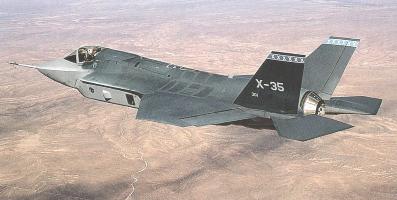 Lockheed X-35. 2004. Photo by Lockheed Martin