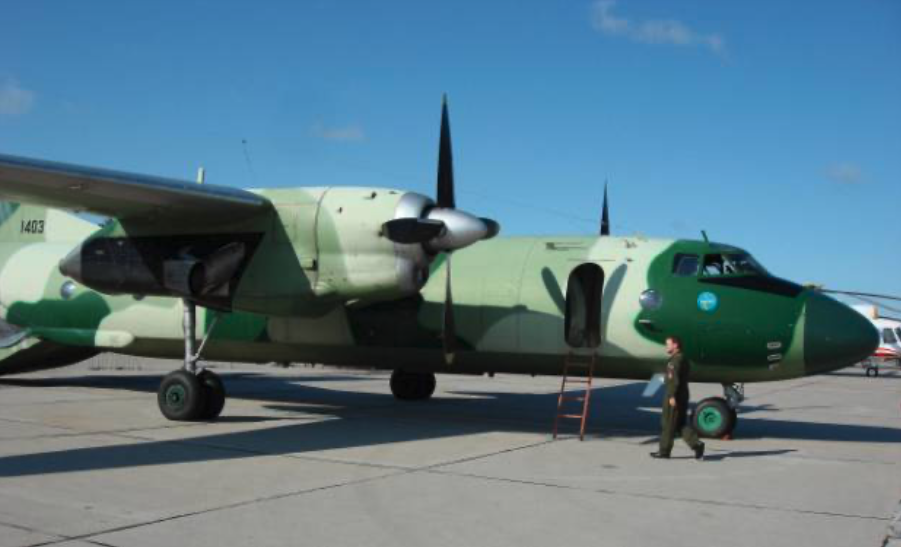 An-26 nb 1403. Mińsk Mazowiecki 2008. Photo by Karol Placha Hetman