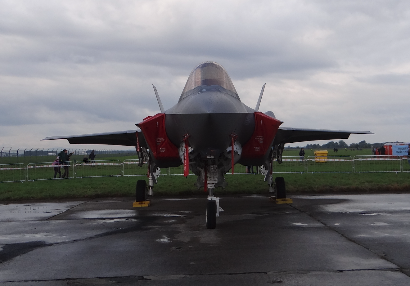 Lockheed Martin F-35 A. 2021 year. Photo by Karol Placha Hetman