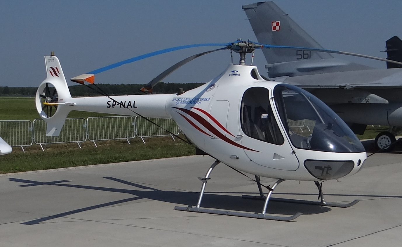 Hélicoptères Guimbal Cabri G2 SP-NAL. 2018 rok. Zdjęcie Karol Placha Hetman
