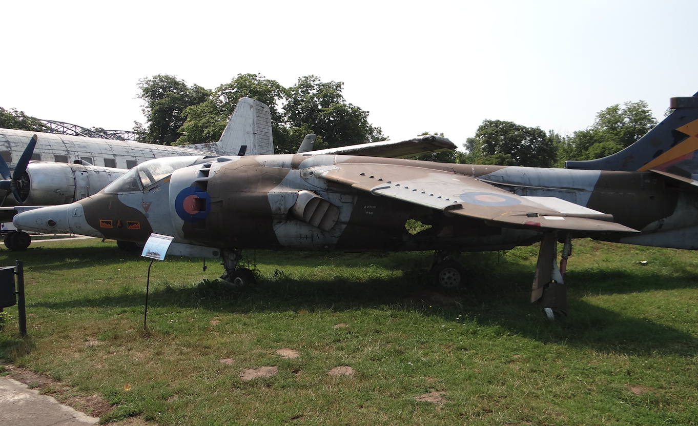 Harrier GR Mk.3 nb XW919. 2019 rok. Zdjęcie Karol Placha Hetman