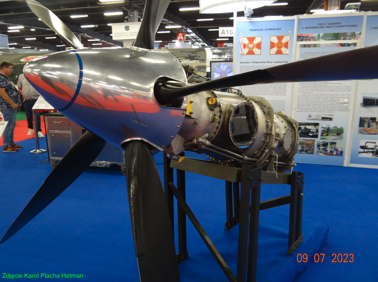 Pratt & Whitney Canada PT6A-65B. 2023 rok. Zdjęcie Karol Placha Hetman