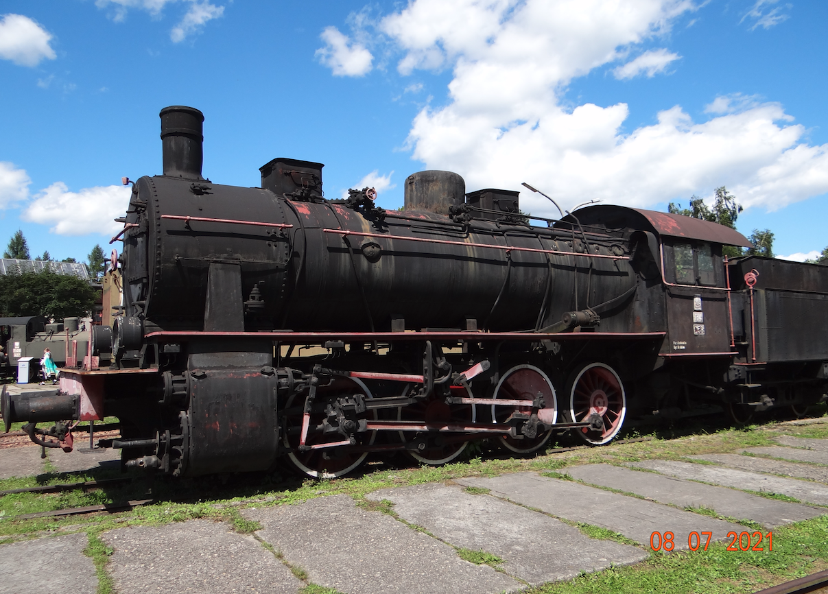 Steam locomotive Tp4-259. 2021. Photo by Karol Placha Hetman