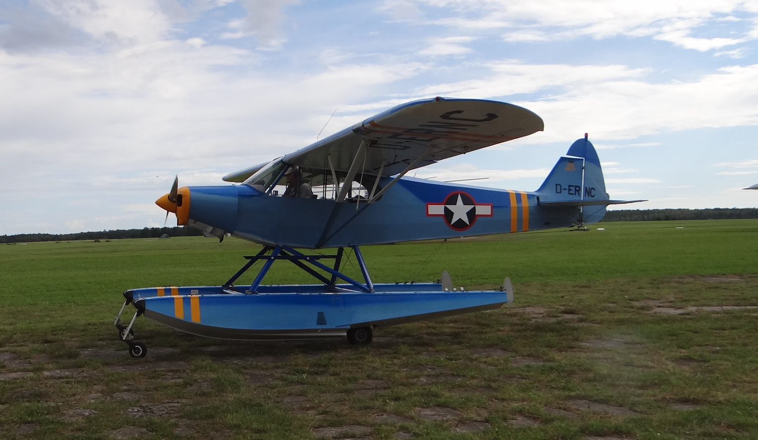 Piper PA-18-150 Super Cub, D-ERNC. 2018 year. Photo by Karol Placha Hetman