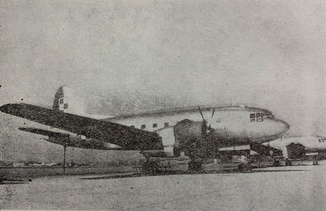 Iliuszyn Ił-12 D belonging to the Polish Military Aviation. Photo of WAF