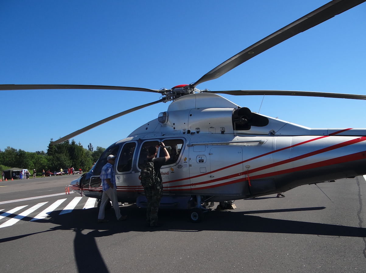 Airbus Helicopters H-155. 2014 rok. Zdjęcie Karol Placha Hetman