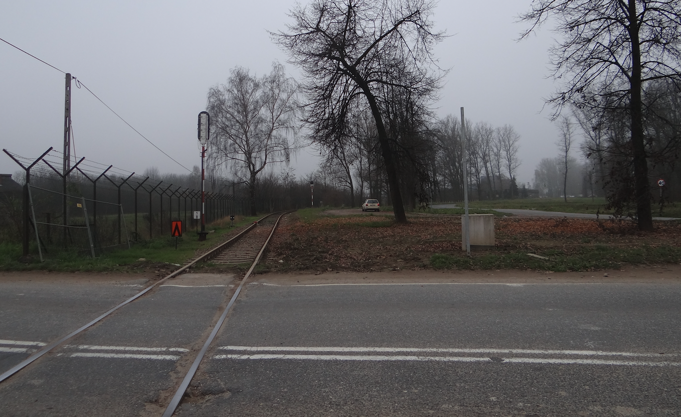 The site of the former platform. 2014 year. Photo by Karol Placha Hetman