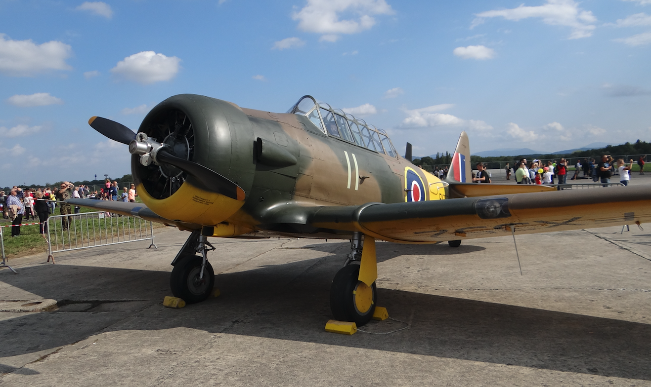 T-6 Harvard, Czechy. 2018 rok. Zdjęcie Karol Placha Hetman