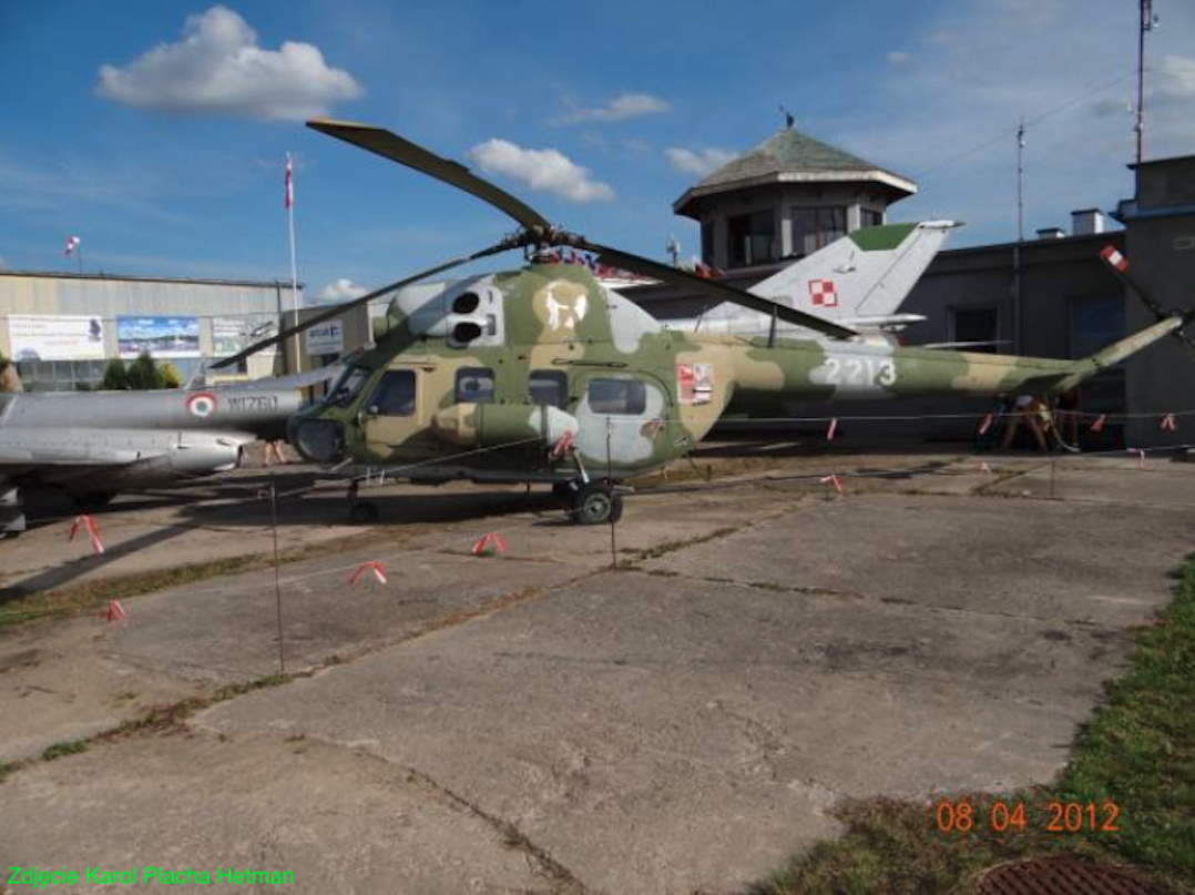 PZL Mi-2 nb 2213. 2012 rok. Zdjęcie Karol Placha Hetman