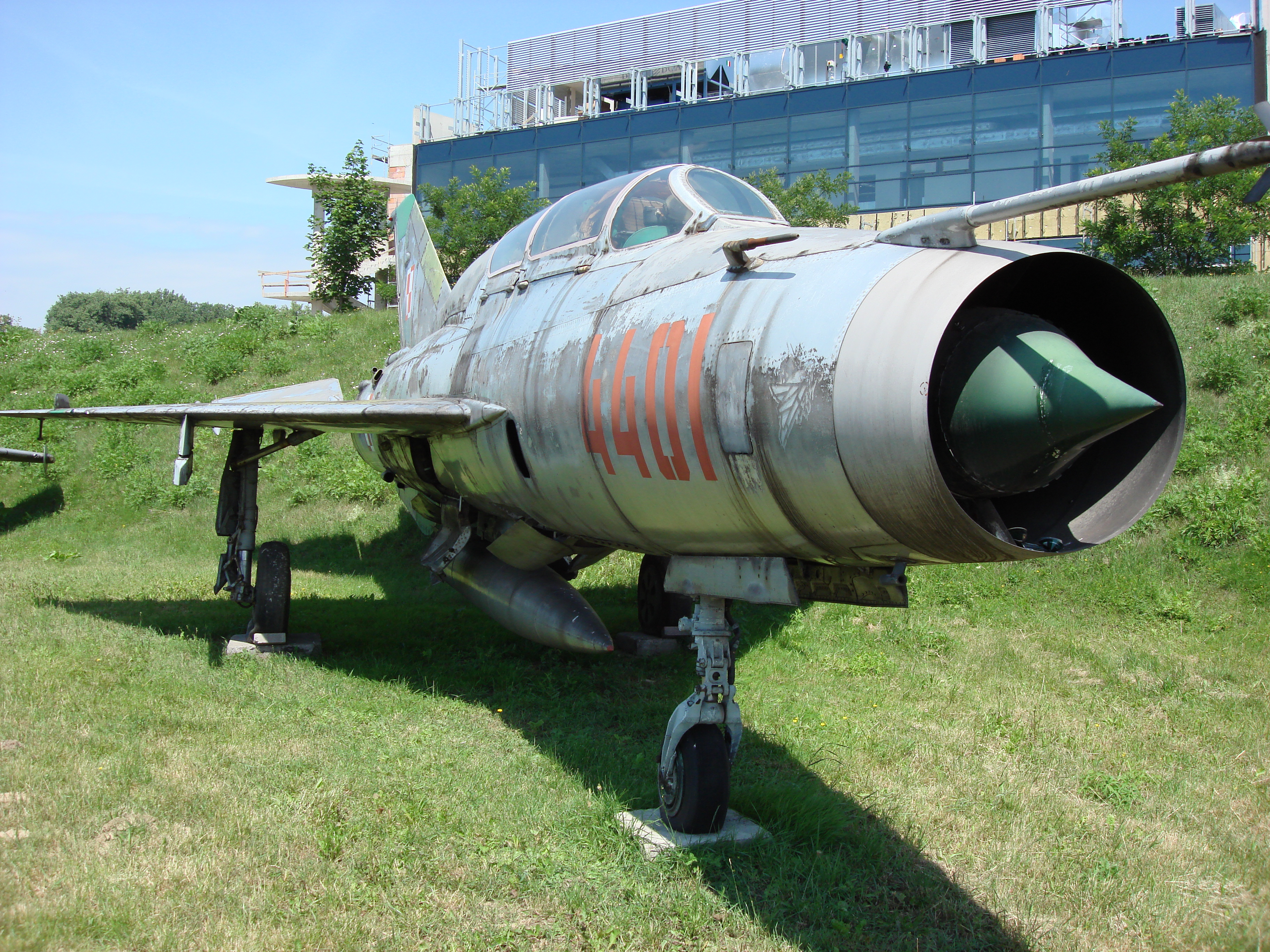 MiG-21 US nb 4401. Czyżyny. 2007 rok. Zdjęcie Karol Placha Hetman