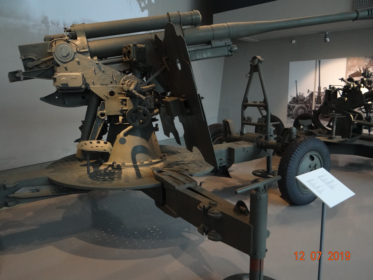 Anti-aircraft gun wz. 1939, cal. 85 mm. Zamość 2019. Photo by Karol Placha Hetman