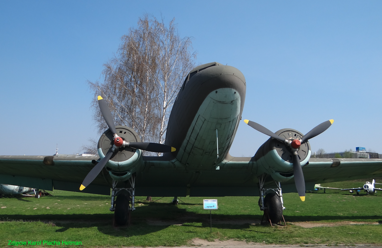 Lisunow Li-2 No. 18439102 nb 027, which flew to Wrocław. 2009. Photo by Karol Placha Hetman