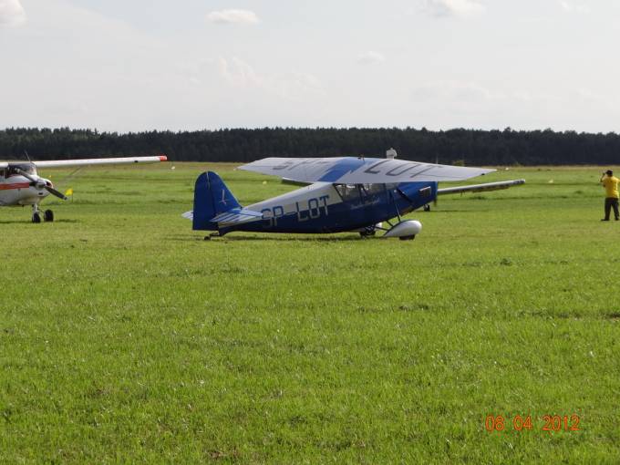 RWD-5 replica at Wilamowo Airport in 2012. Photo by Karol Placha Hetman