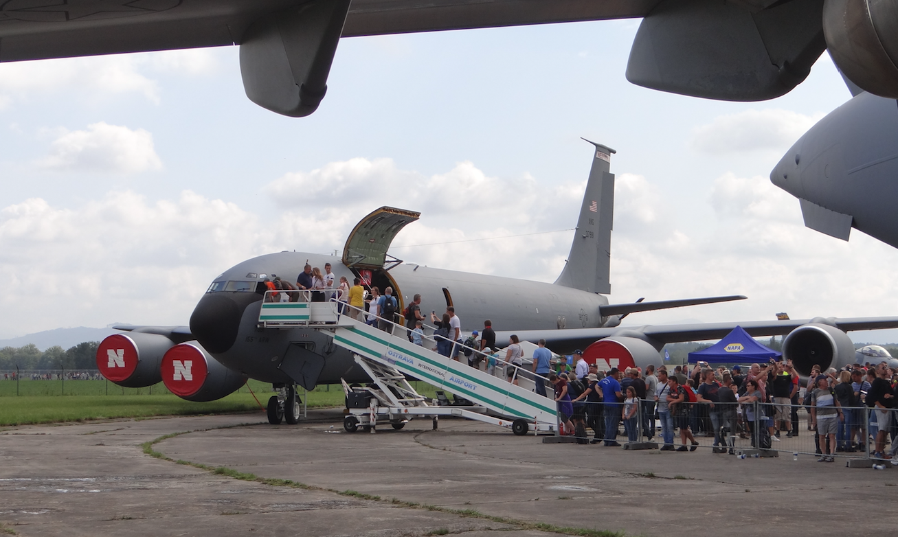 KC-135 R 155th Air Refueling Wing, Nebraska, USA. 2018 rok. Zdjęcie Karol Placha Hetman