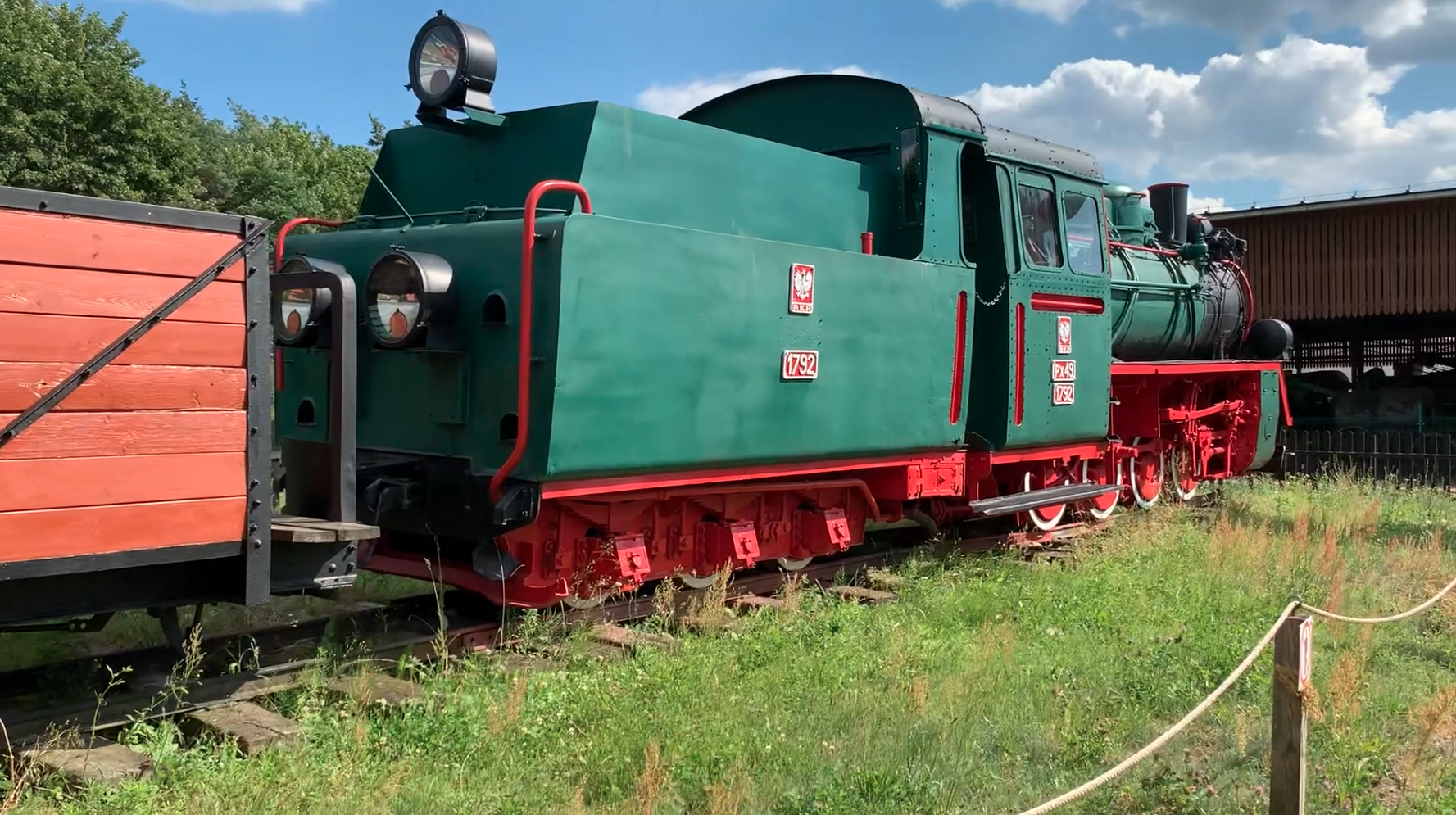 Steam locomotive Px49-1792. 2022 year. Photo by Karol Placha Hetman