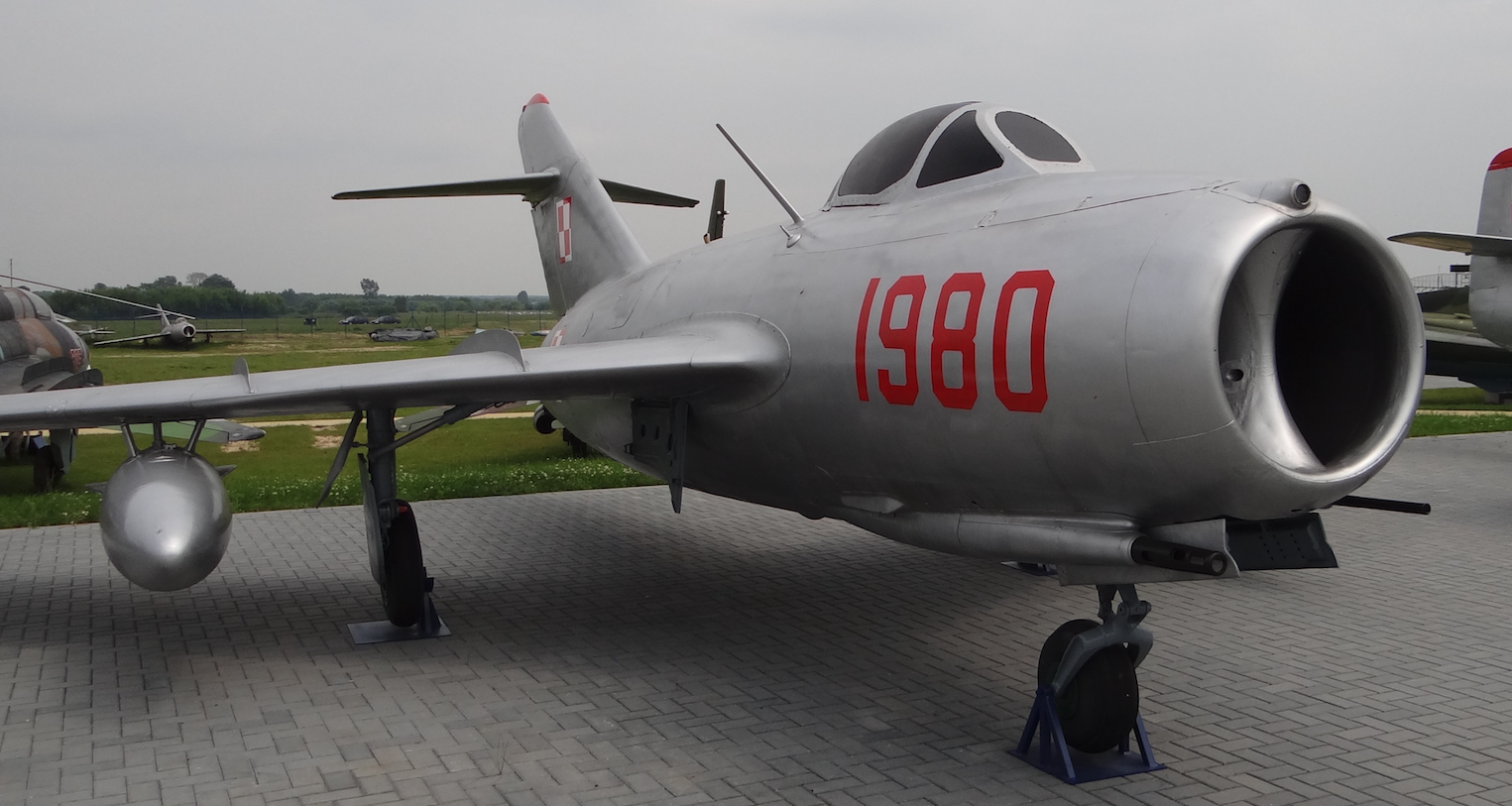 MiG-15 bis nb 1980. 2012 rok. Zdjęcie Karol Placha Hetman