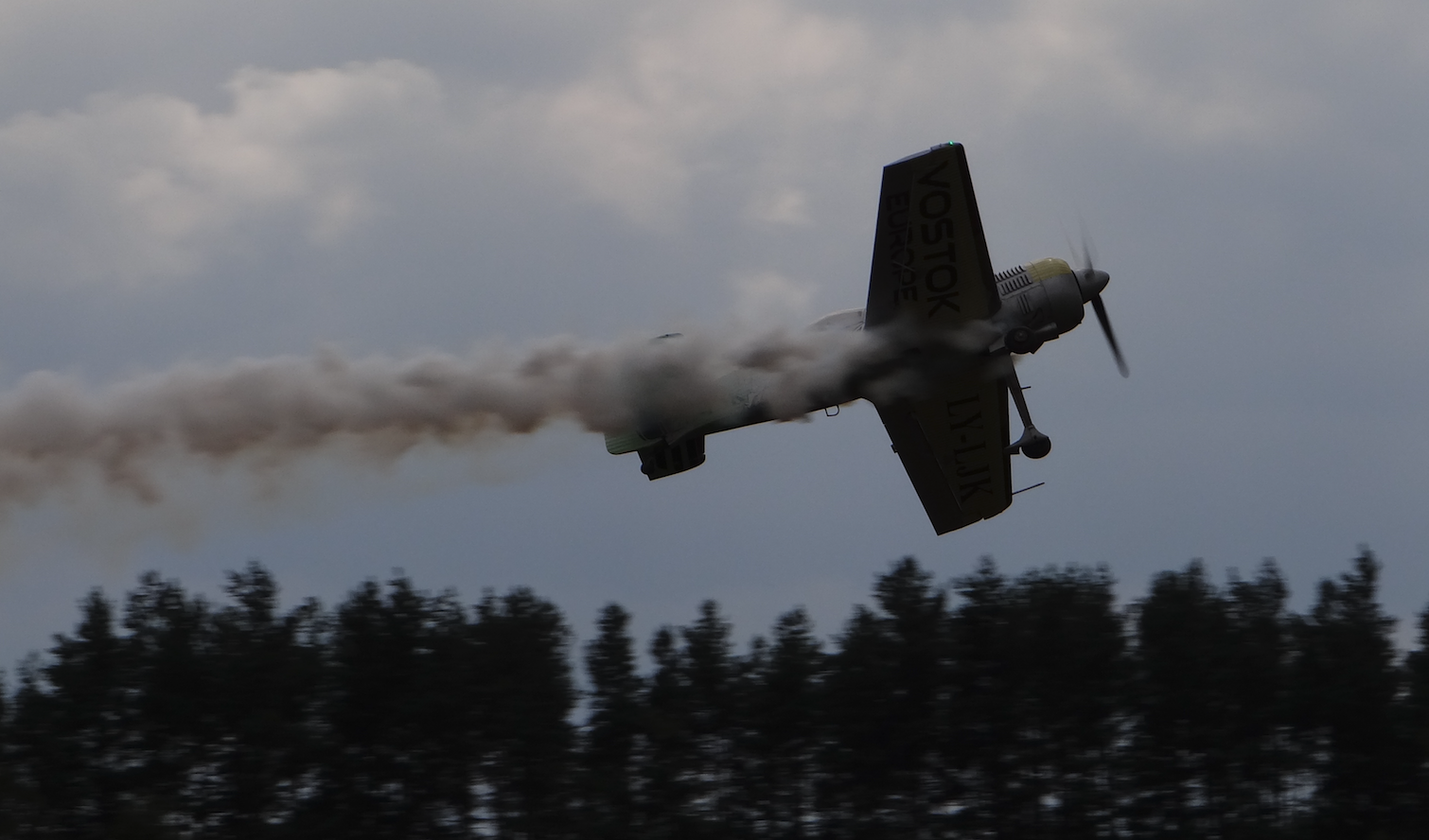 Jurgis Kairys i jego Su-31. Nowy Targ 2018 rok. Zdjęcie Karol Placha Hetman