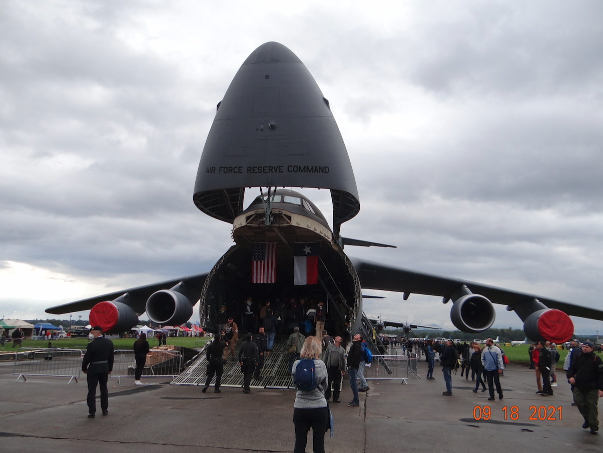 Lockheed C-5 M Galaxy. 2021 rok. Zdjęcie Karol Placha Hetman