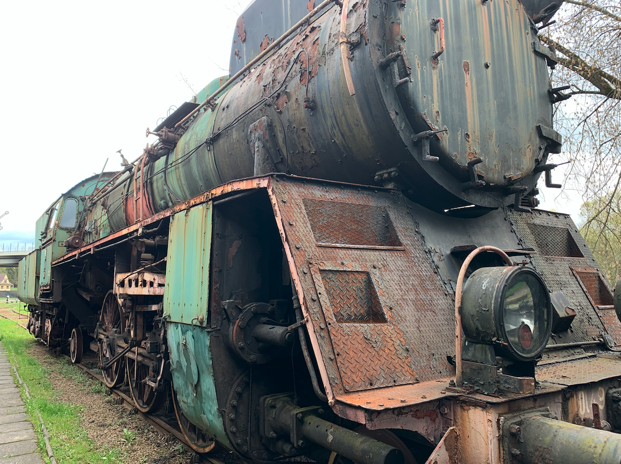 Ol49-100 steam locomotive. 2021. Photo by Karol Placha Hetman