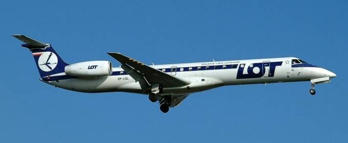 Embraer ERJ 145 SP-LGL. 2004 rok. Zdjęcie Karol Placha Hetman