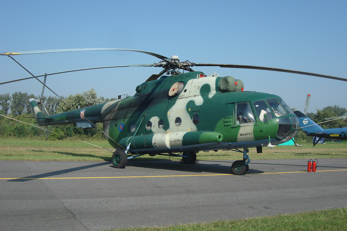 Croatia Mi-8 MTV-1 nb 211.2011 year. Photo by Karol Placha Hetman