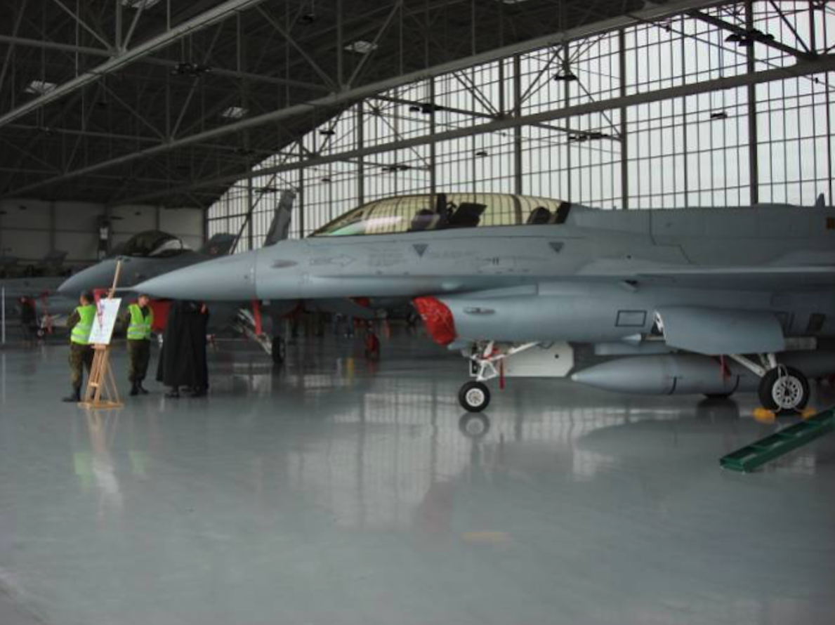F-16 D nb 4076. 2007 rok. Zdjęcie Karol Placha Hetman